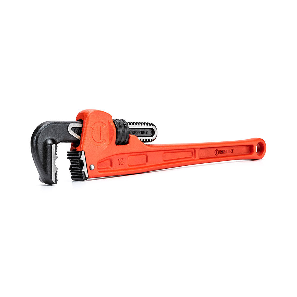 Crescent CIPW18  18" Straight Iron K9 Angle Bit Jaw Pipe Wrench - 2