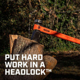 Crescent CMAUL8 8 lb HEADLOCK Fiberglass Splitting Maul with 36 in Overall Length - 5