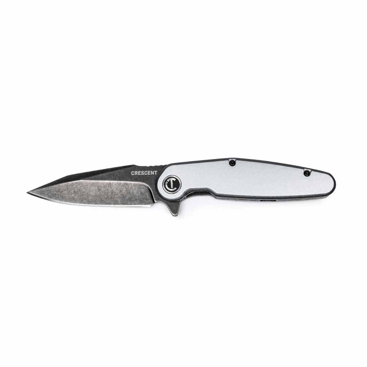 Crescent CPK350A 3-1/2" Harpoon Blade Aluminum Handle Pocket Knife - 2