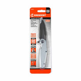 Crescent CPK350A 3-1/2" Harpoon Blade Aluminum Handle Pocket Knife - 7