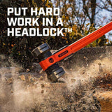 Crescent CSHF8 8 lb Headlock Fiberglass Sledgehammer with Waffle Face and Overstrike Protection - 4