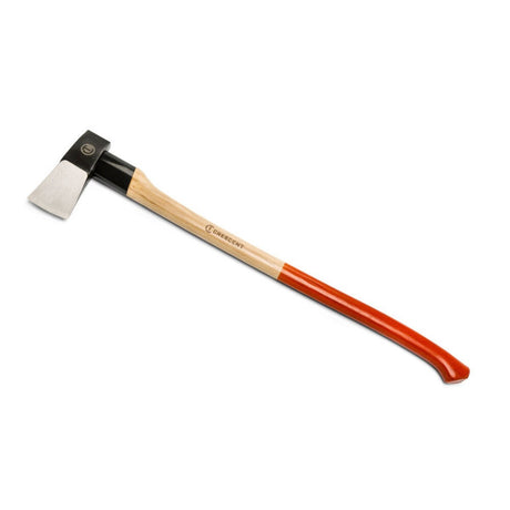 Crescent CWAXE5 5 lb Wood Chopping Axe with Grade A Hickory Handle and Steel Overstrike Protection