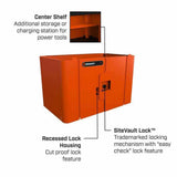 Crescent IUC2DLCRM RAILWORKS Double Door Steel Security Panel Lockable Storage - 2