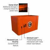 Crescent IUC2SCBM-1DLR RAILWORKS Kit: Base 5" Caster Cart + Single Lockable Door Storage - 3