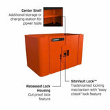Crescent IUC2SCBM-2DLR RAILWORKS Kit: Base 5" Caster Cart + Double Lockable Door Storage - 3