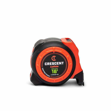 Crescent L1016CB-02 1-3/16" X 16' COUNTROLTOUCH NITE EYE Tape Measure
