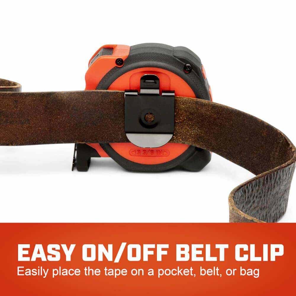 Crescent L1016CB-02 1-3/16" X 16' COUNTROLTOUCH NITE EYE Tape Measure - 5