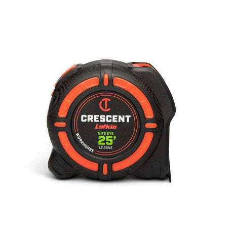 Crescent L1125NESET2V 2 Pack 1-1/4" x 25' WORKHORSE NITE EYE Tape Measure