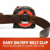 Crescent L1125NESET2V 2 Pack 1-1/4" x 25' WORKHORSE NITE EYE Tape Measure - 5