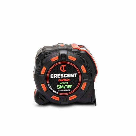 Crescent L1316CMEB-02 1-1/4" x 5 M/16' SHOCKFORCE NITE EYE Tape Measure