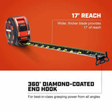 Crescent L1335B-02 1-1/4" x 35' SHOCKFORCE NITE EYE Tape Measure - 2