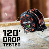Crescent L1335CMEB-02 1-1/4" x 10 M/35' SHOCKFORCE NITE EYE Tape Measure - 7