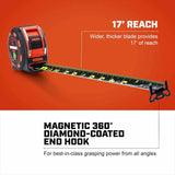 Crescent LM1335B-02 1-1/4" x 35' SHOCKFORCE NITE EYE Magnetic Tape Measure - 2