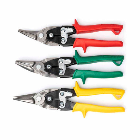 Crescent Wiss M123R 3 Piece Compound Action Aviation Snip Set