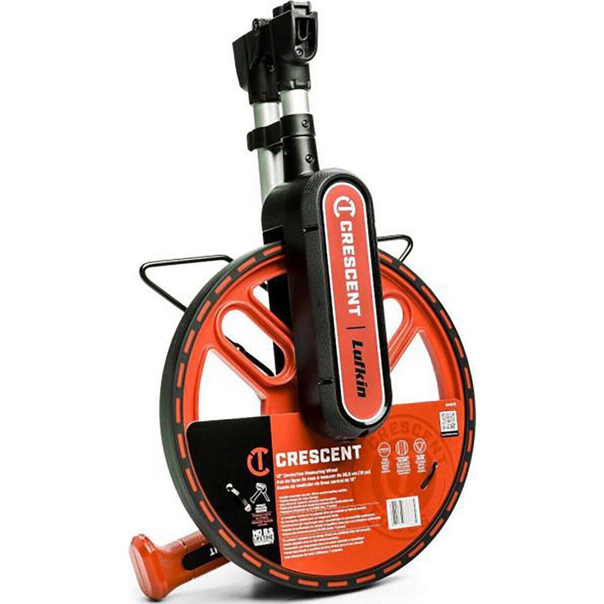 Crescent Tools CMW12 12 in. SAE Measuring Wheel with Handle Mounted Counter - 2