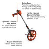 Crescent Tools CMW12 12 in. SAE Measuring Wheel with Handle Mounted Counter - 6
