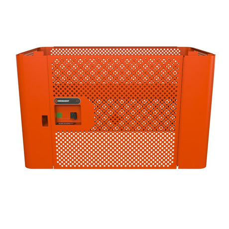 Crescent Tools IUC1DMPLCRM RAILWORKS Mesh Security Panel Single Door Lockable Storage Rawhide