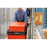 Crescent Tools IUCFWLCRM RAILWORKS Lockable Flat Top Workstation Rawhide - 5
