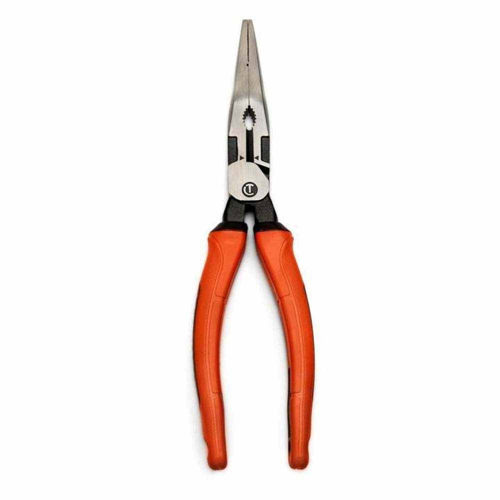 Crescent Z6548CGR-06 8" Z2 Long Nose Plier with Cushion Grip Rawhide Handle - 3