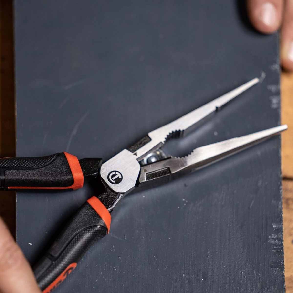 Crescent Z6548CG 8" Z2 Dual Material Long Nose Pliers - 33