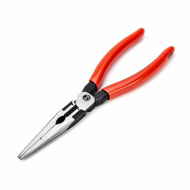 Crescent Z6548 8" Z2 Dipped Handle Long Nose Pliers