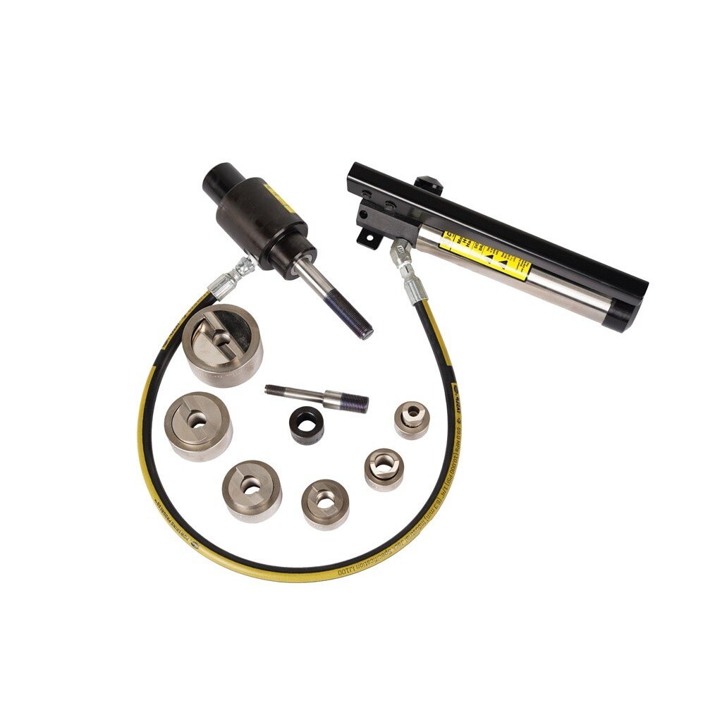 Current Tools 161SS 1/2" to 2" Hydraulic Knockout Set for Stainless Steel - 2