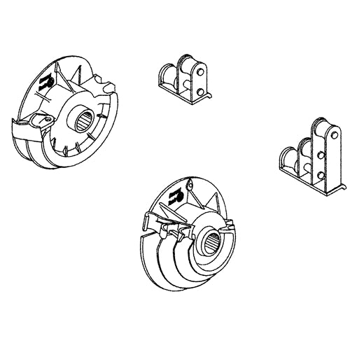 Current Tools 2-1301 1/2"-1 1/4" Rigid & Imc Bending Shoe