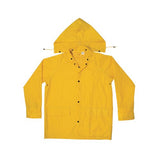 Custom Leather Craft R102L Yellow Polyester 3 Piece Suit, Large - 3