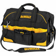 Custom Leather DG5553 18" Pro Contractors Closed Tool Bag with Zipper and Shoulder Strap