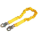 DBI Sala 1244306 ShockWave Shock Absorbing Lanyard 6' Saflok-Max Rebar Hooks