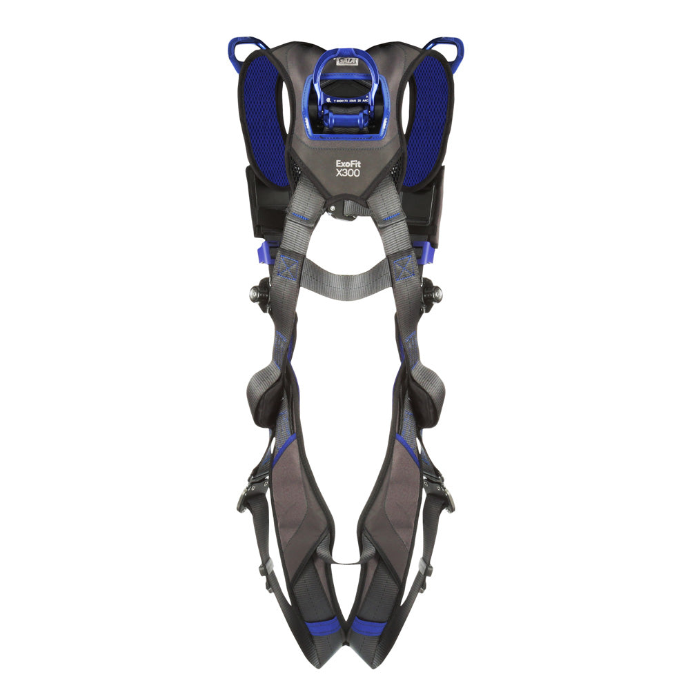 DBI Sala 1113073 ExoFit X300 Comfort Vest Rescue Safety Harness, 2X - 4