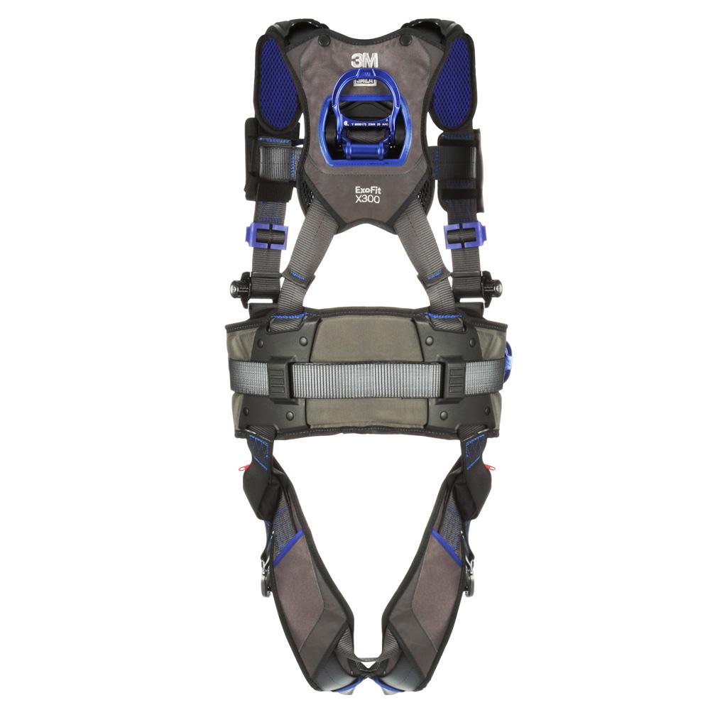 DBI Sala 1113150 ExoFit X300 Comfort Construction Climbing/Positioning Safety Harness, X-Small - 4