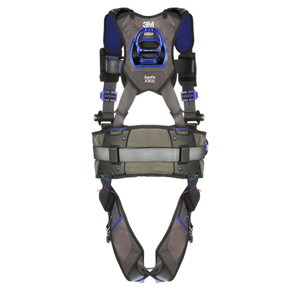 DBI Sala 1113154 ExoFit X300 Comfort Construction Climbing/Positioning Safety Harness, Medium - 4