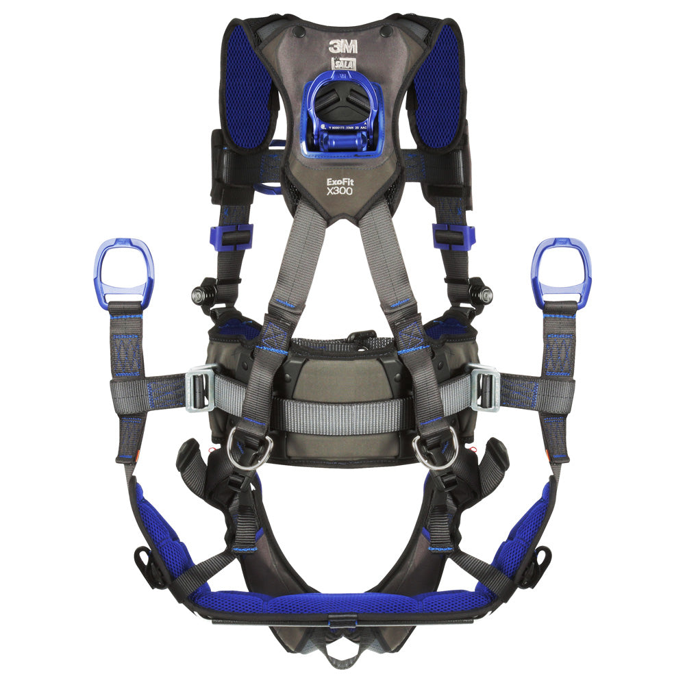 DBI Sala 1113376 X300 Comfort Tower Climbing/Positioning/Suspension Safety Harness, Medium - 4