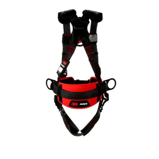 DBI Sala 1161309 Protecta Construction Style Positioning Harness, Black, Medium/Large - 4