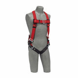 DBI Sala 1191383 Welders Harness Tongue Buckle Straps Medium/Large, Red/Black