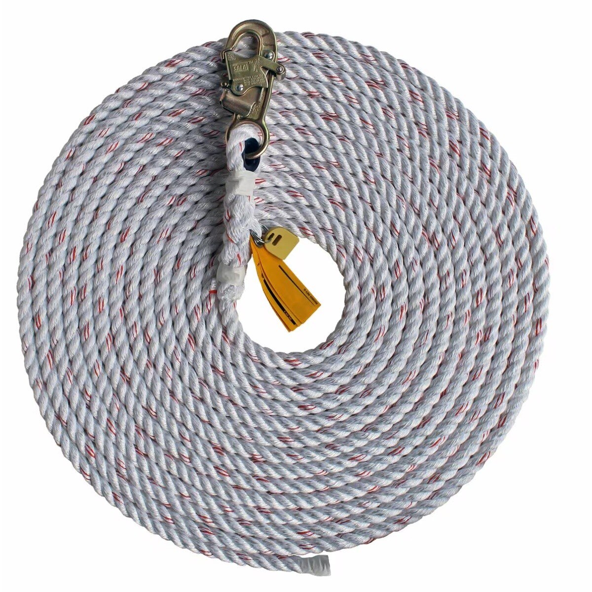 DBI Sala 1202844 100 ' x 5/8" Rope Lifeline with Snap Hook