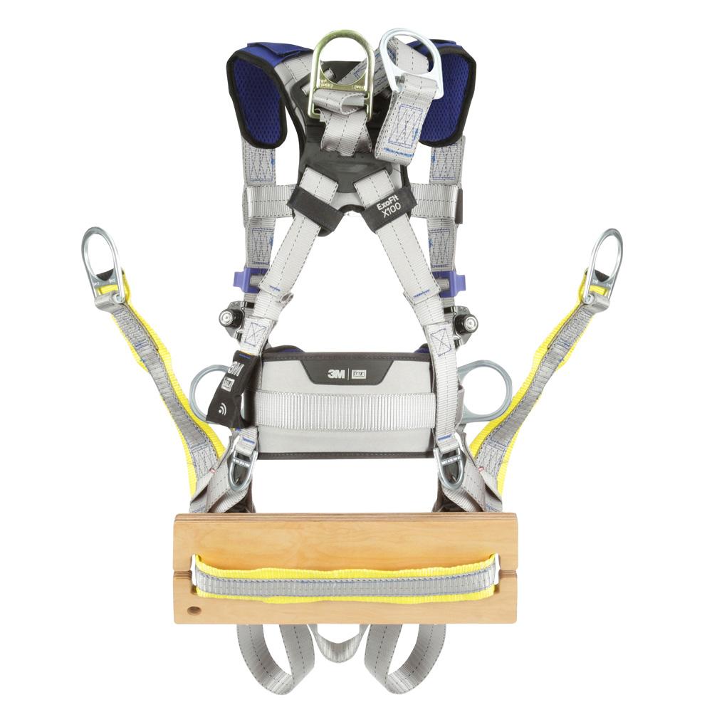 DBI Sala 1401145 X100 Comfort Construction Oil and Gas Climbing/Positioning/Suspension Safety Harness - Small - 2