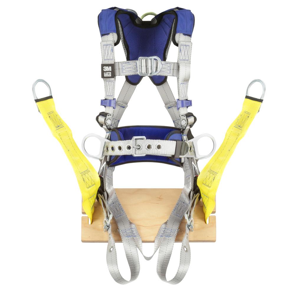 DBI Sala 1401148 X100 Comfort Construction Oil and Gas Climbing/Positioning/Suspension Safety Harness - Extra Large