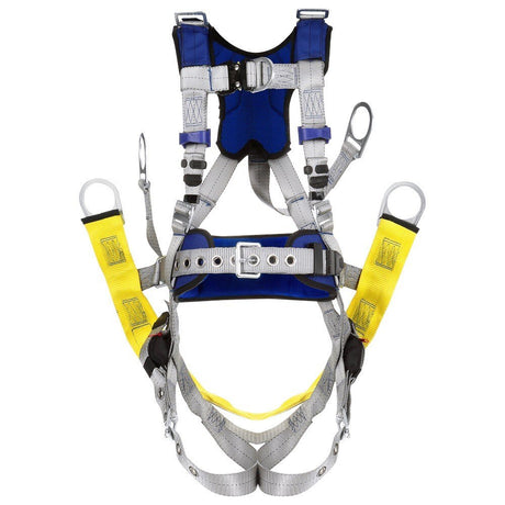 DBI Sala 1401196 ExoFit X100 Comfort Oil & Gas Climbing/Suspension Safety Harness, Medium