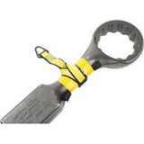 DBI Sala 1500175 Quick Wrap Tape II 1 in. x 108 in. Yellow for Tool Tethering (10 Pack) - 2