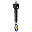 DBI Sala 3100517 Nano-Lok Personal Self Retracting Lifeline, Web Aluminum Snap Hook, 6', Class 1, ANSI