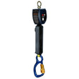 DBI Sala 3100518 Nano-Lok Personal Self Retracting Lifeline, Web Aluminum Carabiner, 6', Class 1, ANSI