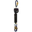 DBI Sala 3100519 Nano-Lok Personal Self Retracting Lifeline with Anchor Hook, Web Aluminum Snap Hook, 6', Class 1, ANSI