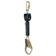 DBI Sala 3100522 Nano-Lok Personal Self Retracting Lifeline with Anchor Hook, Web Steel Rebar Hook, 6', Class 1, ANSI