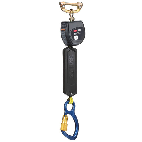 DBI Sala 3100523 Nano-Lok Personal Self-Retracting Lifeline, Web Aluminum Carabiner, 6', Class 1, ANSI