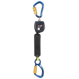 DBI Sala 3100528 Nano-Lok Personal Self-Retracting Lifeline with Anchor Hook, Web Aluminum Carabiner, 6', Class 1, ANSI - 2