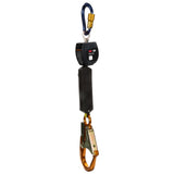 DBI Sala 3100529 Nano-Lok Personal Self Retracting Lifeline with Anchor Hook, Web Aluminum Rebar Hook, 6', Class 1, ANSI