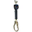 DBI Sala 3100537 Nano-Lok Personal Self Retracting Lifeline, Web Steel Rebar Hook, 6', Class 1, ANSI