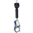 DBI Sala 3100542 Nano-Lok Personal Self Retracting Lifeline, Web Comfort Grip Hook, 6', Class 1, ANSI